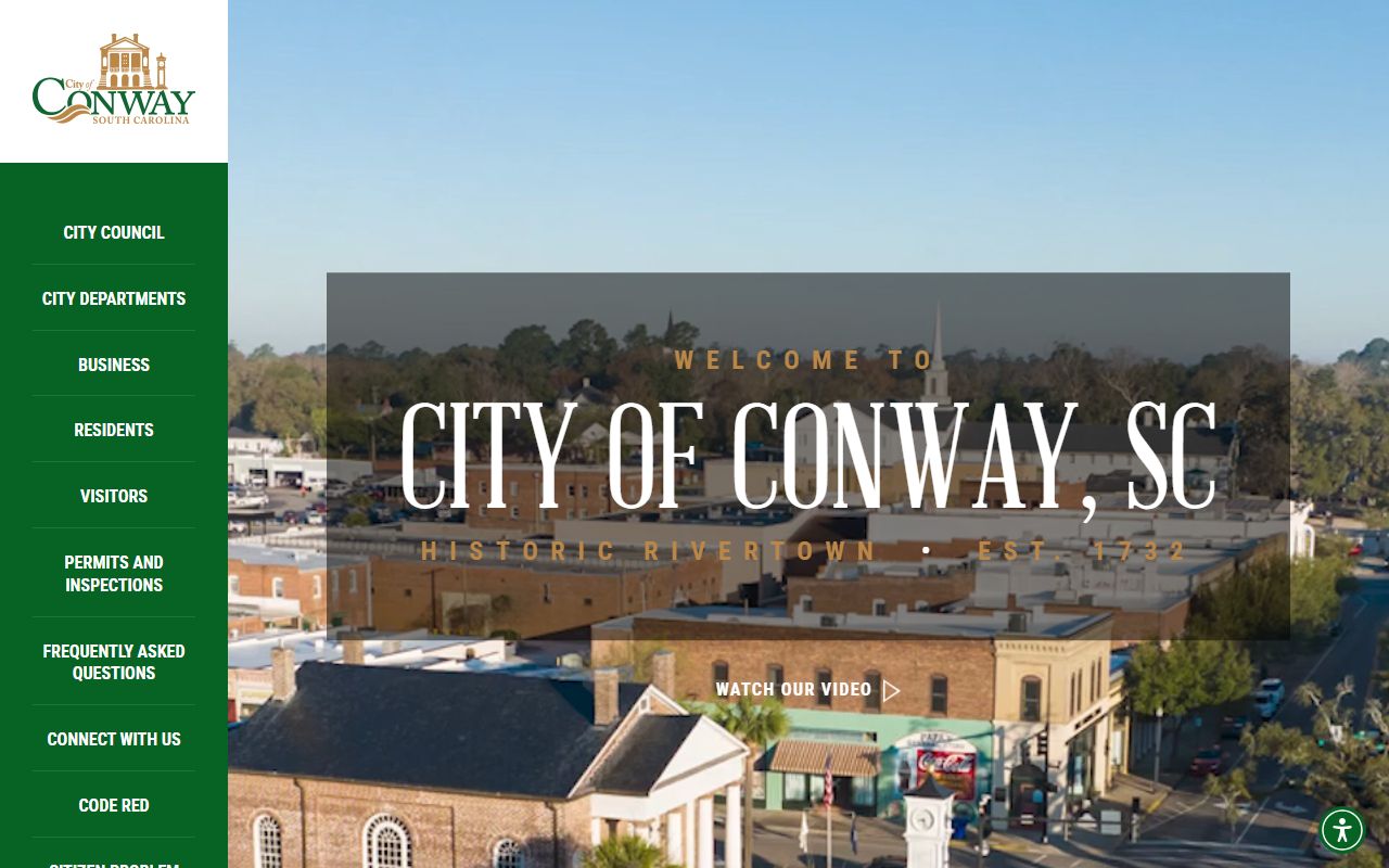 Conway residents directory city website for public records