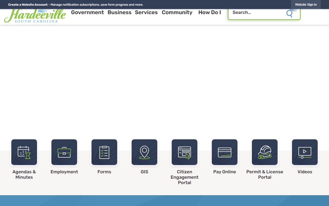 Hanahan city website for Hanahan residents directory searches